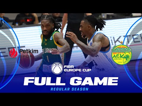 Regular Season | Aliaga Petkimspor v Petrolina AEK | Full Basketball Game | FIBA Europe Cup 2025-26
