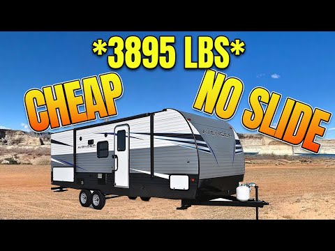 AFFORDABLE / NO Slide / 3895 LBS / Tiny Travel Trailer.