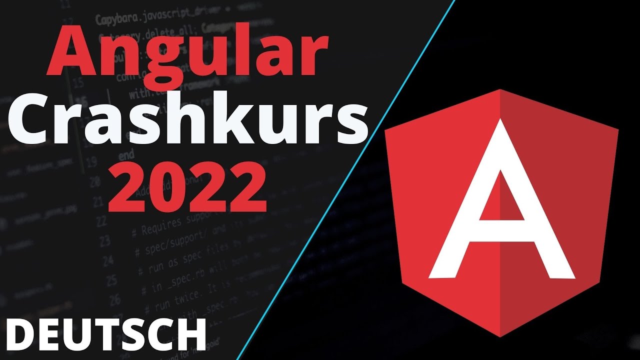 Angular Crashkurs Deutsch für Einsteiger
