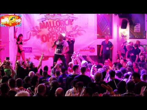 Tim Toupet mit Tote Enten beim Mallorca Saison Opening 2015