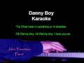 Danny Boy - Piano Instrumental (Harp Simulation Piano Arpeggios) with Lyrics