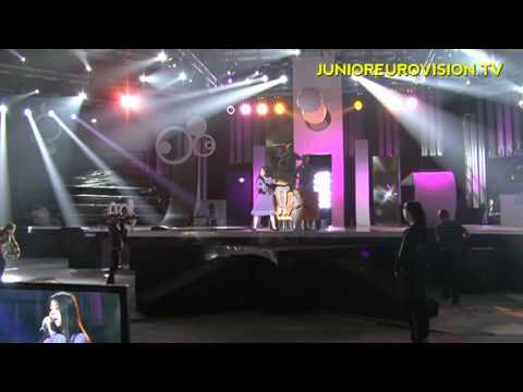 First rehearsal of Ekaterina from Russia - Kyiv 2009