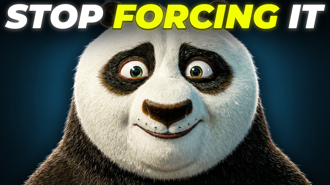 What Kung Fu Panda Teaches Us About Letting Go - YouTube video featuring the word rattled