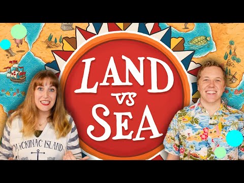 Land vs Sea: Better than Carcassonne?? Gameplay Review