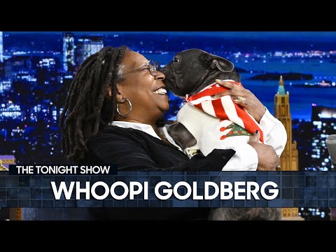 Jimmy Fallon Brought On Some Adorable Guests To Model Whoopi Goldberg's Pet Sweaters