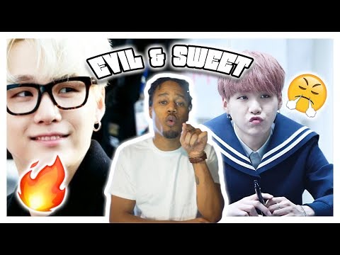 An Introduction to BTS: Suga Version REACTION! The Evil Sweetheart?!