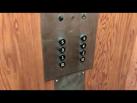 Cool Old Otis Traction Elevators @ Alico Building Parking Deck, Waco TX