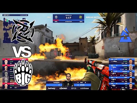 NIP vs BIG - Lower bracket semi-final - BLAST Premier Spring Final 2021 - Highlights - CSGO