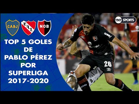 Top 5 goles de PÉREZ en Superliga (2017-2020)