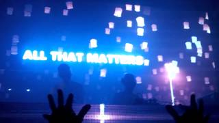 Above &amp; Beyond plays All That Matters (Kryder Remix) in Amsterdam