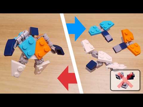 An easy combining robot that can be made with just 23 parts — Birdbot 3!