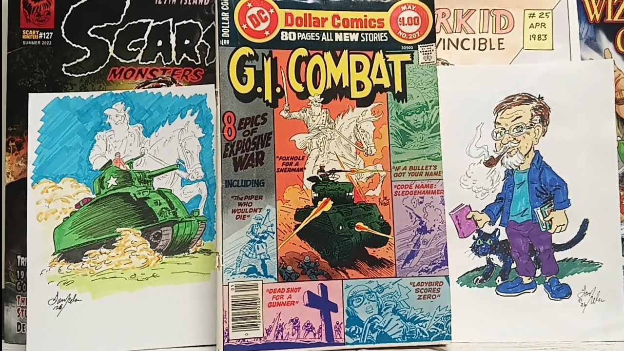 EP 2052 G.I. Combat #207, 1978, featuring the Haunted Tank! Rbt. Kanigher, Sam Glansman.