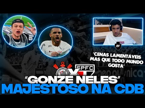 REACT DO RENATINHO: CORINTHIANS 2 x 1 SÃO PAULO - GONZE NELES