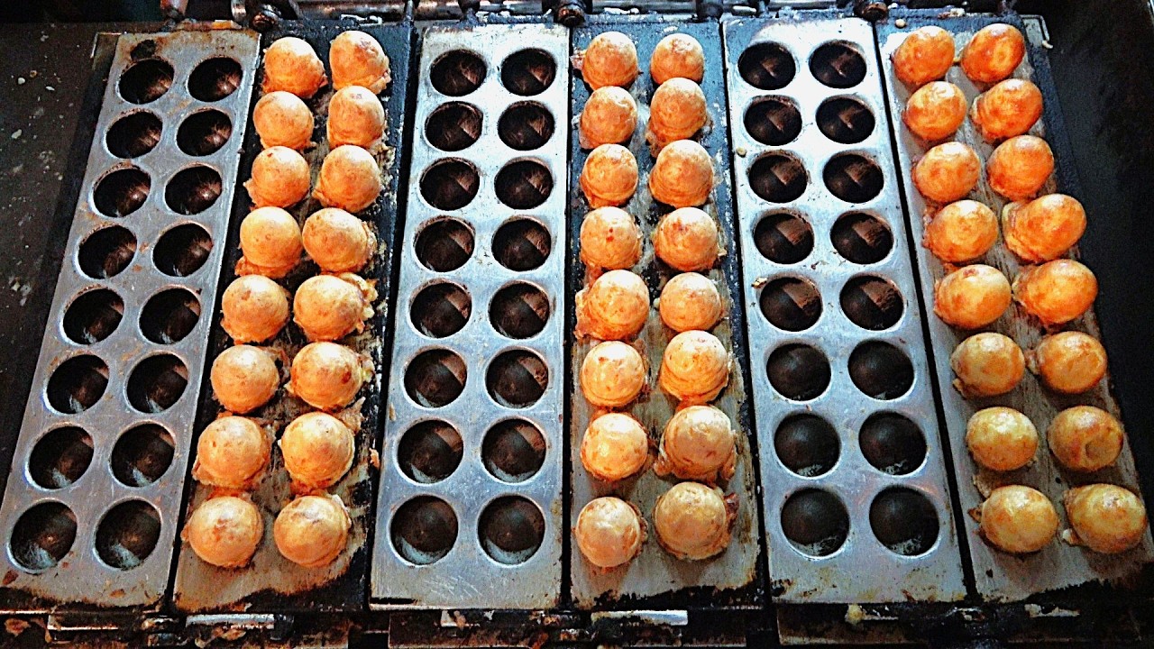 大阪のたこ焼き　(蛸家)　Japanese Street Food　Osaka Specialty Takoyaki　大阪西区的美味章鱼烧