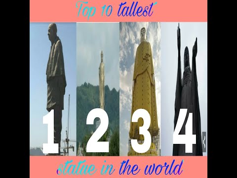 Top 10 tallest statue in the world