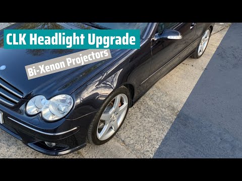 CLK Bi Xenon Projector  Modification   HD 720p