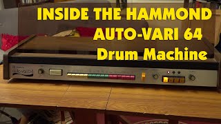 Video thumbnail for Inside The Hammond Auto-Vari 64 Rare Drum Machine Acetone, Roland, Bentley by Matthew North Music