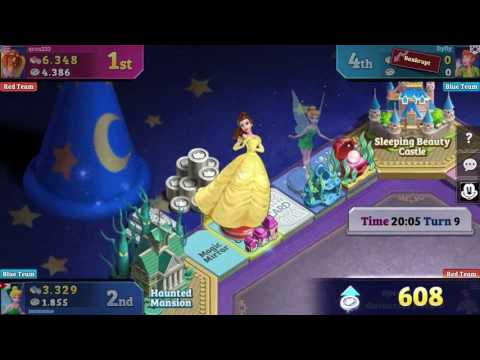 Disney Magical Dice : The Enchanted Board Game Video