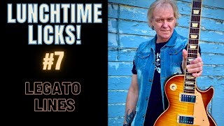 Jeff Marshall's LUNCHTIME LICKS #7 - Legato Lines - Guitar Lesson