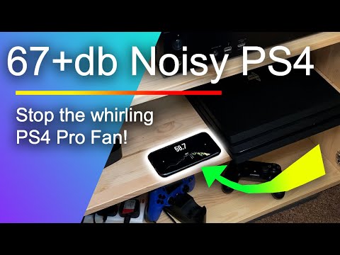 PS4 Pro Fan Noise FIX! Reduce overheating and loud sound!