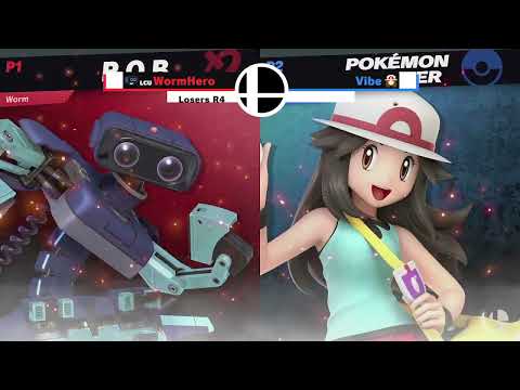 Legacy Bomb City Brawl 2 - LR4 - WormHero (R.O.B.) Vs. Vibe (Pokémon Trainer)