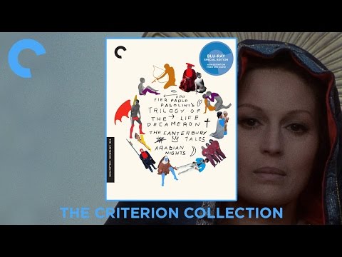 Trilogy of Life (1971-74) The Criterion Collection | Blu-ray Digipack Unboxing | Pier Paolo Pasolini