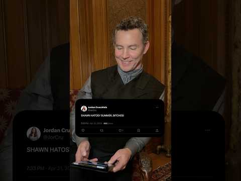 Shawn Hatosy Reads Your Tweets