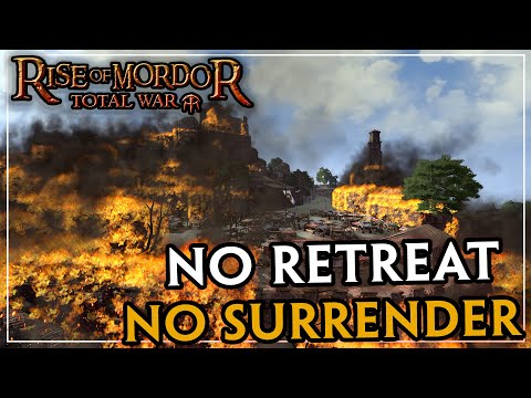 The Dwarves Make An Epic Last Stand At The Gate Of Dale! - Total War Rise Of Mordor