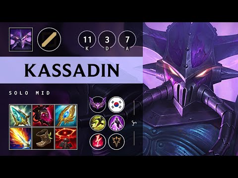 Kassadin Mid vs Ryze - KR Master Patch 25.15