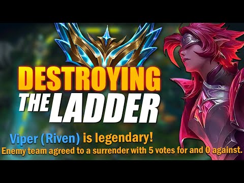 DESTROYING THE NA LADDER WITH RIVEN