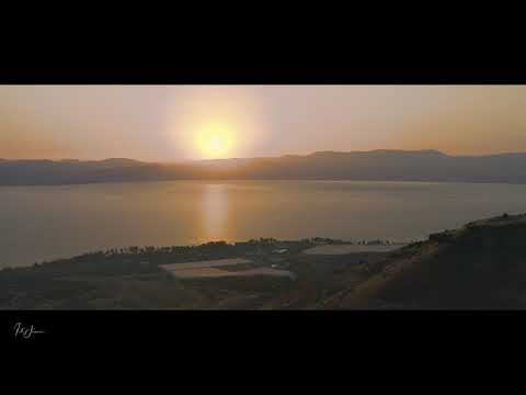 Breathtaking  Sunset in the Sea of Galilee  in Israel - 4k Drone Cinematography by Tal Hanoci