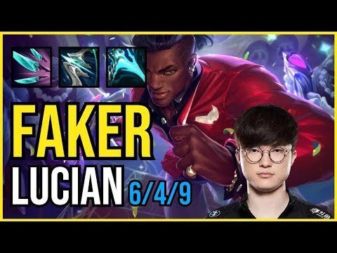 FAKER - LUCIAN vs. ZOE Mid | KR MASTER | PATCH 11.2