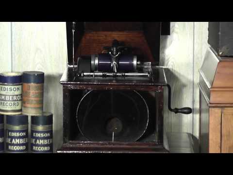 Edison blue amberol cylinder 1760 - "Annie Laurie & Home Sweet Home" by Burckhardt