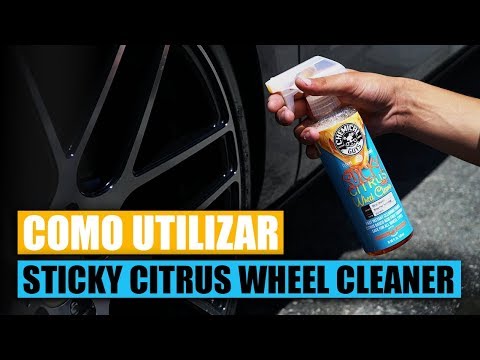 Como Utilizar Sticky Citrus Wheel Cleaner - Chemical Guys Car Care