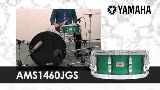 Video thumbnail for YAMAHA スネア AMS1460JGS by サウンドハウス
