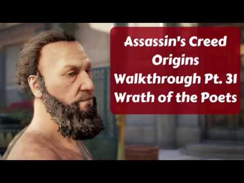Assassin's Creed Origins Walkthrough Pt 31 Wrath of the Poets