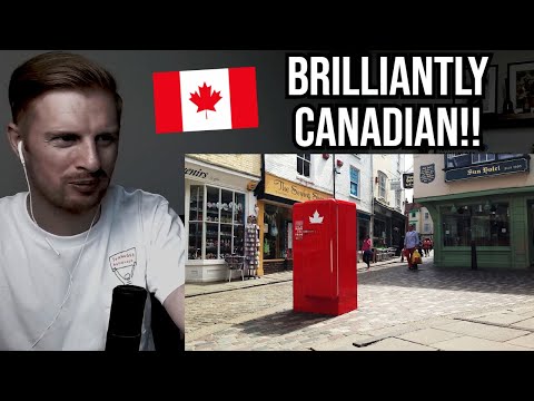 Reaction To Molson Canadian Beer Fridge