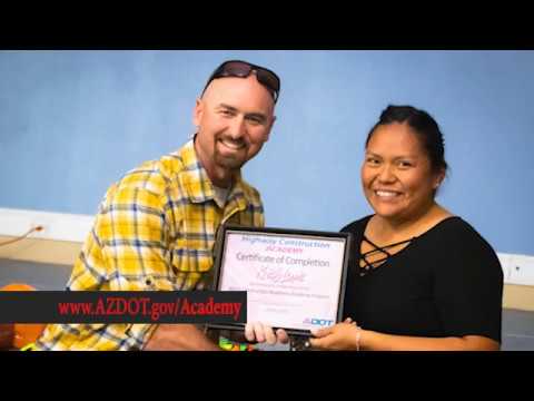 ADOT's Highway Construction Academy Camp Verde is Developed for our Highway Construction Contractors