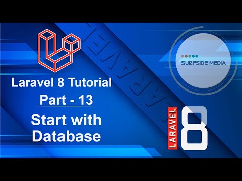 Laravel 8 Tutorial Start with Database