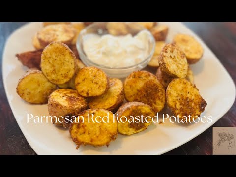 Crispy Parmesan Roasted Potatoes with a Garlic-Thyme Crust (400°F Oven Method)