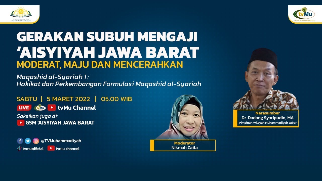 Hakikat Perkembangan Formulasi Maqashid Al-Syariah (Gerakan Subuh Mengaji #65)