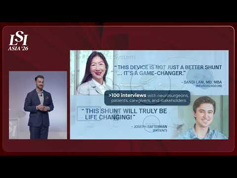 Tyler Wanke, MadSci - Management Solution for Hydrocephalus Care | LSI Asia '26