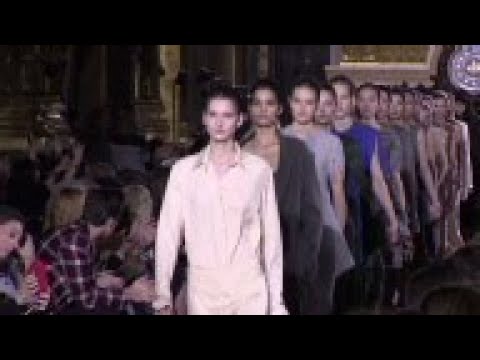 Sir Paul McCartney and Kanye West in front row for Stella McCartney show