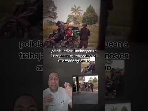matraca de la  policía nacional en amazonas #noticias #suenanlascampanasdelcambio