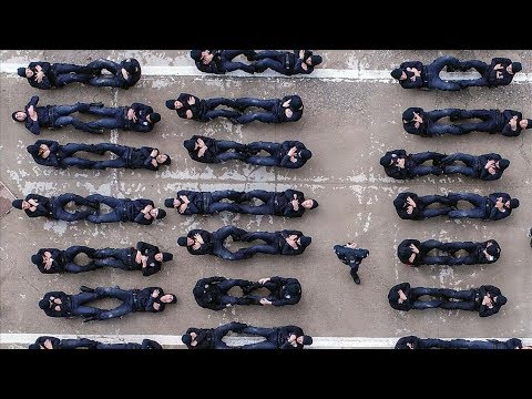 Polis adaylarının zorlu eğitimi