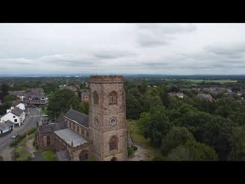 St Mary's Church in Bowdon, Greater Manchester