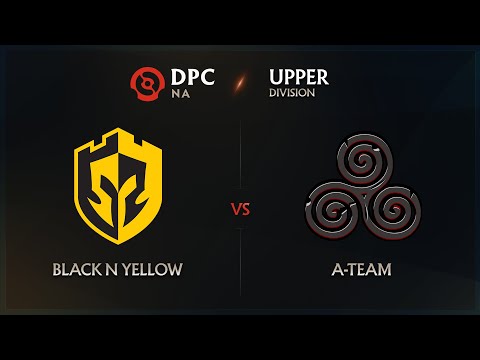 Black N Yellow vs A-Team Game 2 - DPC NA League: Upper Division w/ GoDz & Lyrical