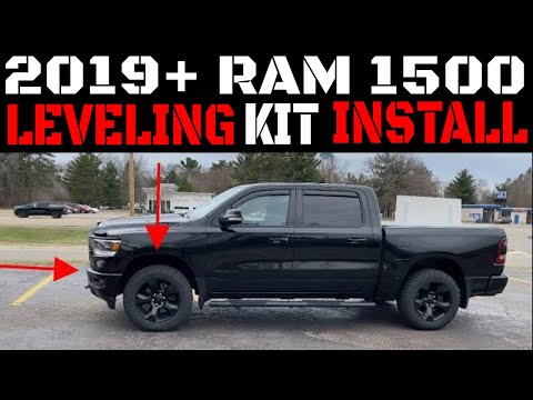 Ram 1500 Leveling Kit Install (2019+)
