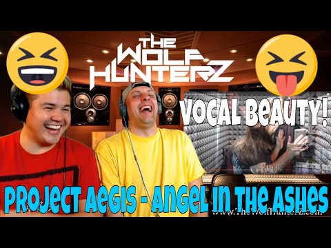 Project Aegis - Angel In The Ashes [OFFICIAL VIDEO] THE WOLF HUNTERZ Jon and Travis Reaction