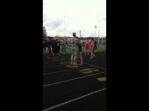 Danielle Sidell surprises cousin Cameron Clark